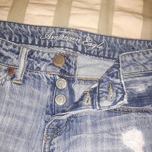 AE LIVE YOUR LIFE DENIM SHORTS